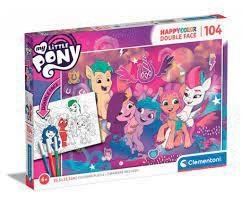 PUZZLE 104 DOUBLE FACE MY LITTLE PONY
