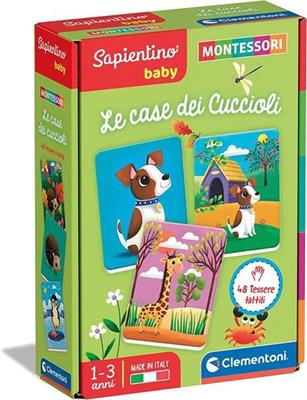 SAP BABY MONTESSORI - CARD LE CASE DEI CUCCIOLI