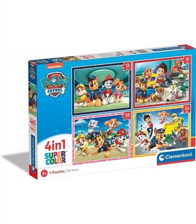 4IN1 PUZZLE PAW PATROL