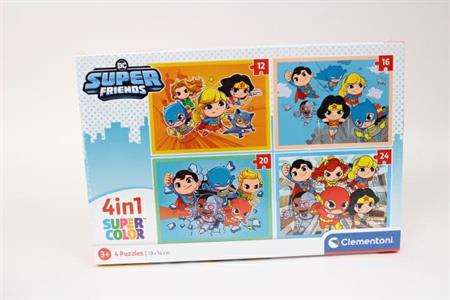 4IN1 PUZZLE DC SUPERFRIENDS
