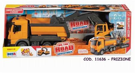 PLAYSET FRIZIONE CAMION CANTIERE